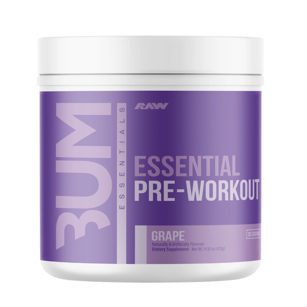 Bum Essential Pre-Workout | RAW Nutrition | 30 Servicios