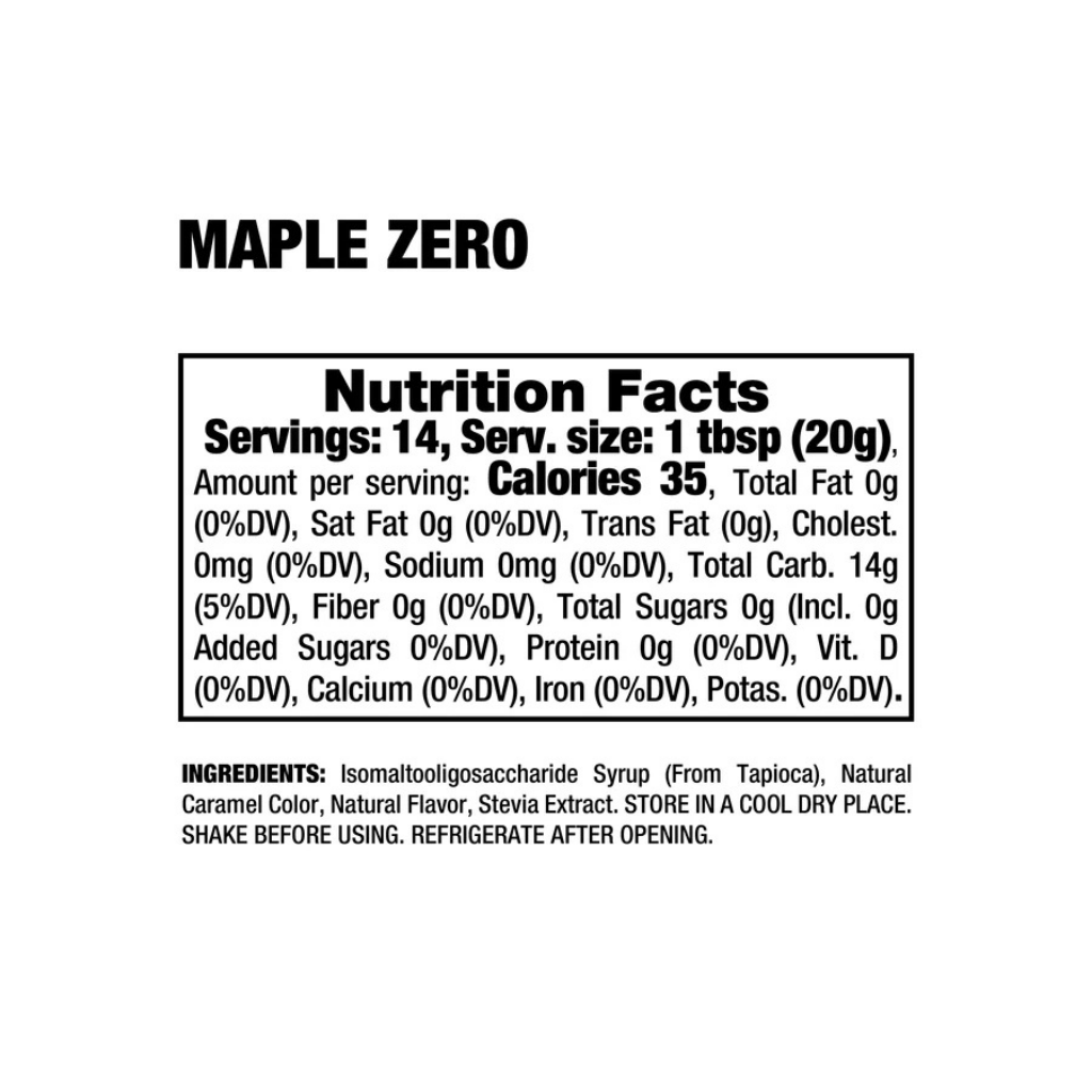 Dragon Dips Maple Syrup Zero | Dragon Pharma