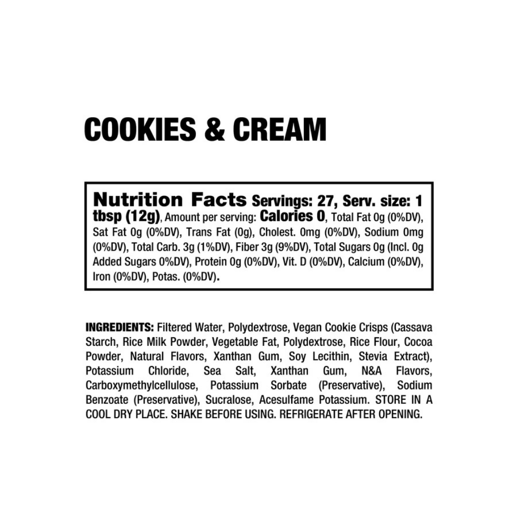 Dragon Dips Cookies & Cream Syrup | Dragon Pharma