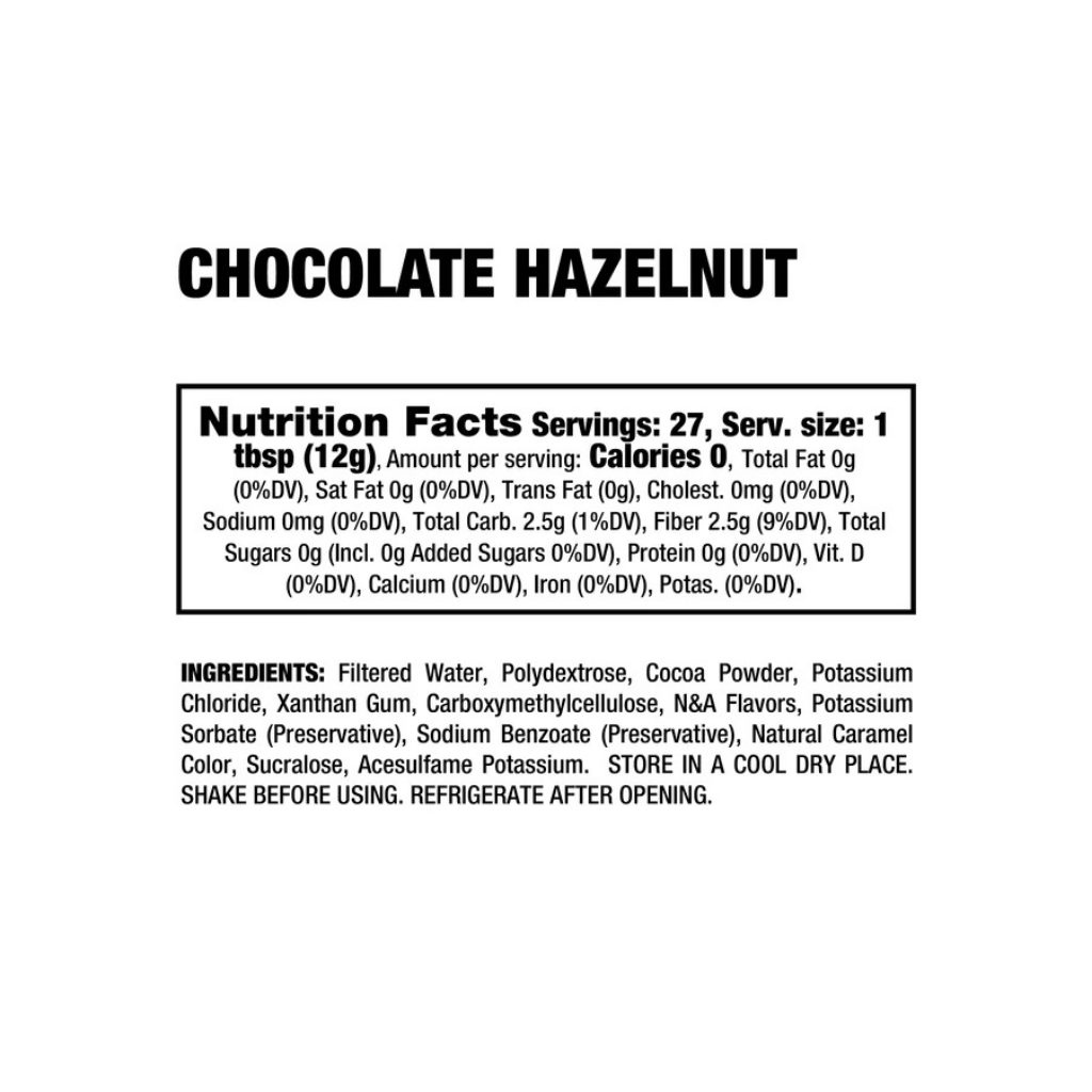 Dragon Dips Chocolate Hazelnut Syrup | Dragon Pharma