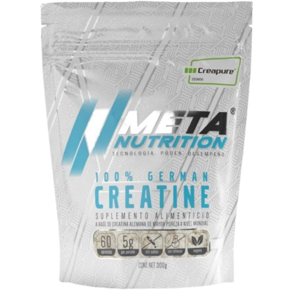 Creatina Monohidratada Creapure® | 300 g | META NUTRITION
