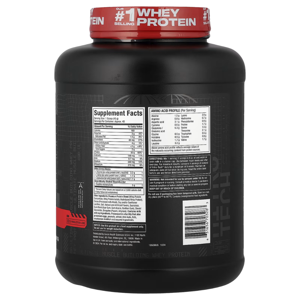 Nitro-Tech | 4 lb | MuscleTech