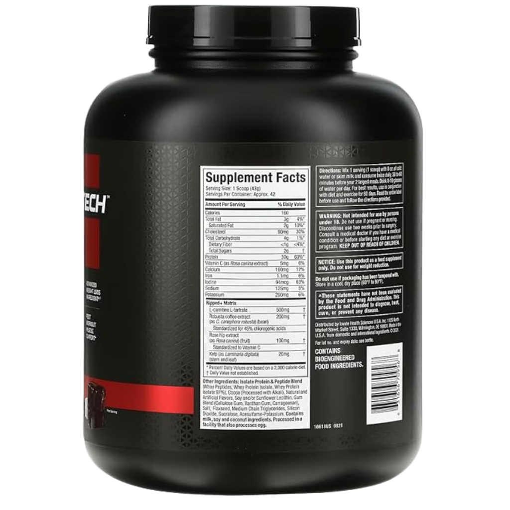 Nitro-Tech Ripped | 4 lb | MuscleTech