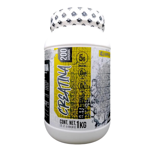Creatina Monohidratada | 43 Supplements | 1 Kg (Bote)
