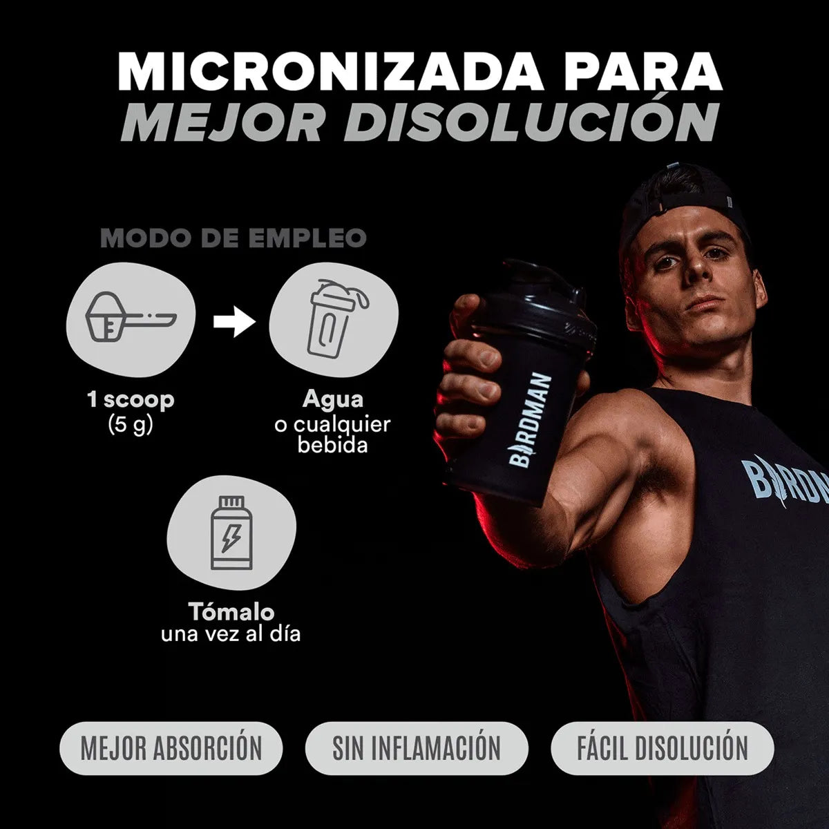 CREATINA BIRDMAN 450 GR