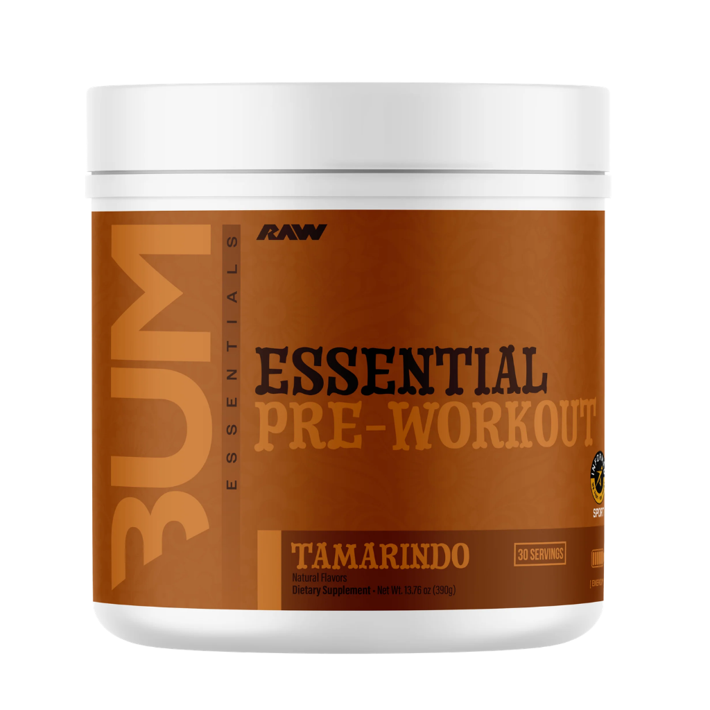 Bum Essential Pre-Workout | RAW Nutrition | 30 Servicios