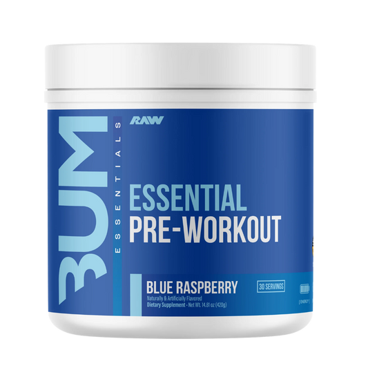 Bum Essential Pre-Workout | RAW Nutrition | 30 Servicios