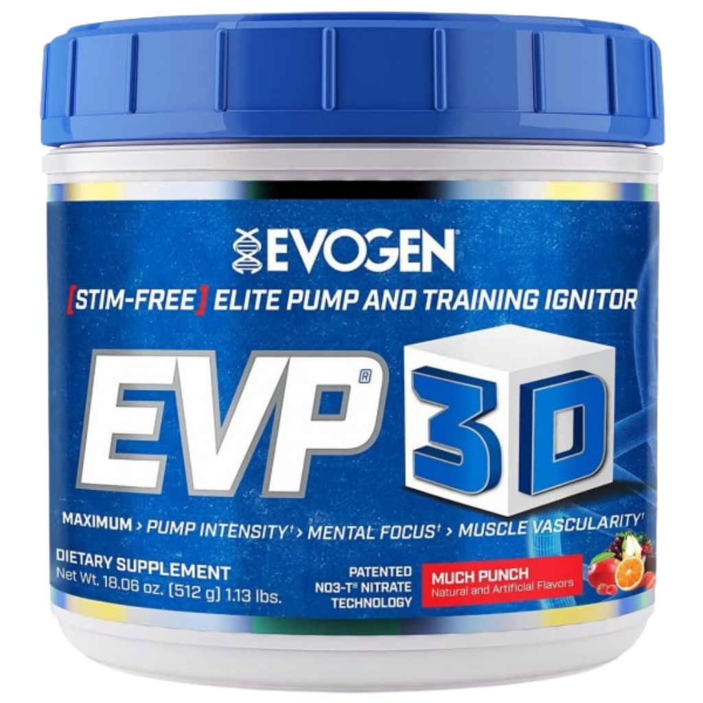 EVP-3D Non-Stim Pre-Workout | Evogen Nutrition | 40 Servicios