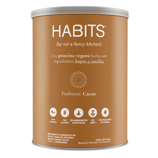 Proteína Vegetal con Probióticos | 488 g | Habits
