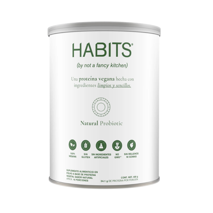 Proteína Vegetal con Probióticos | 488 g | Habits