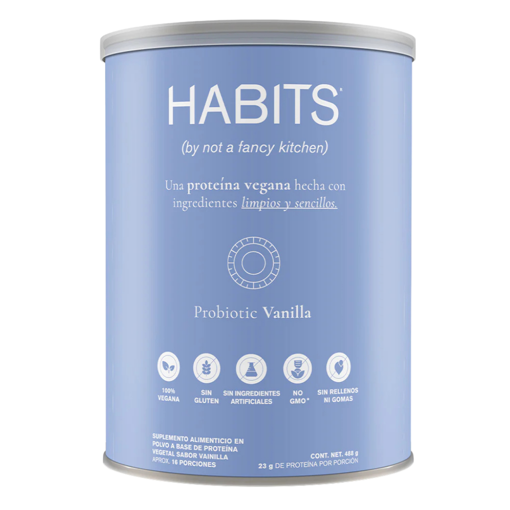 Proteína Vegetal con Probióticos | 488 g | Habits