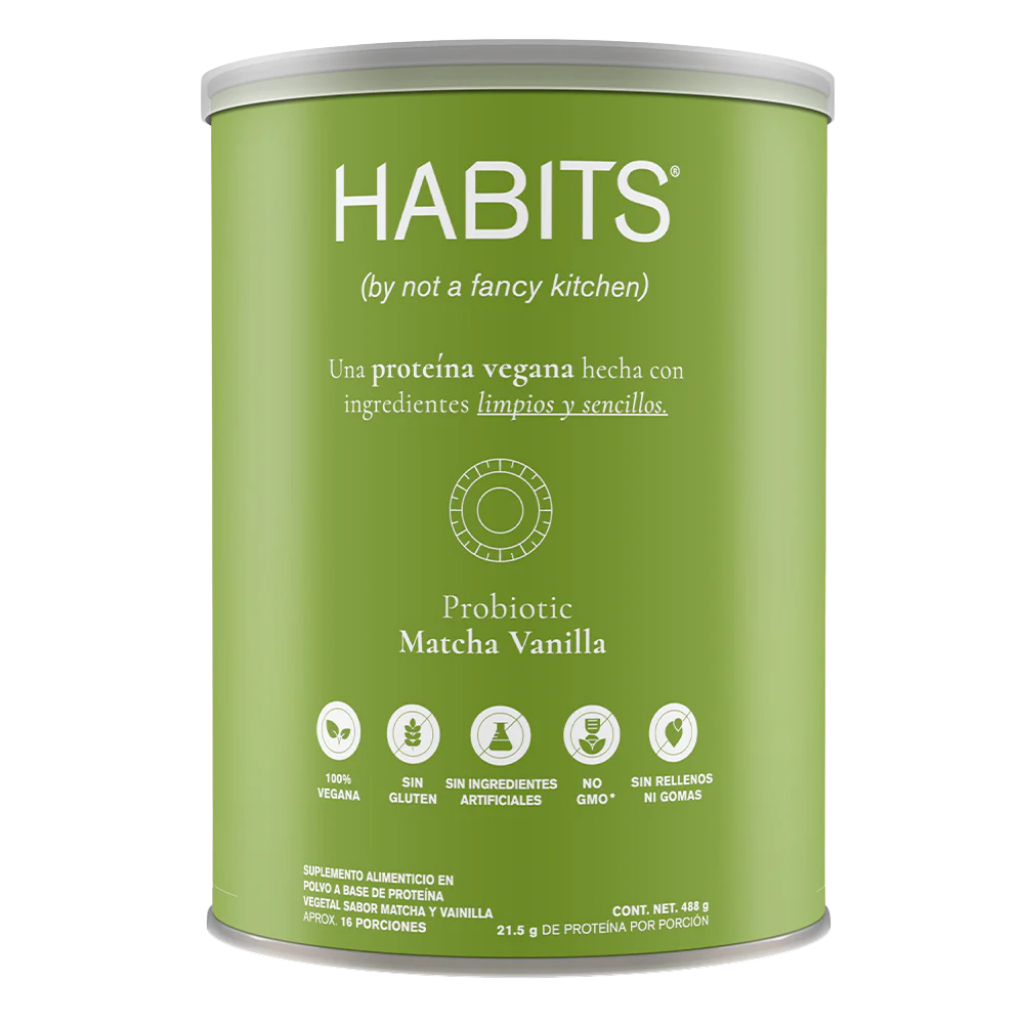 Proteína Vegetal con Probióticos | 488 g | Habits