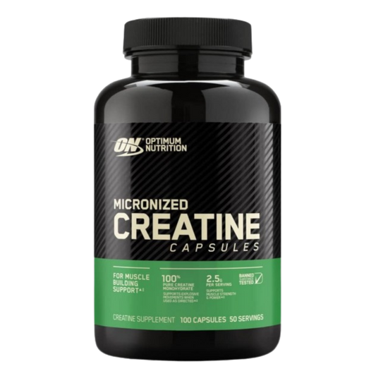 Creatine Capsules | 100 Cápsulas | Optimum Nutrition