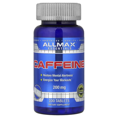 Caffeine 200 mg Allmax | 100 Tabletas