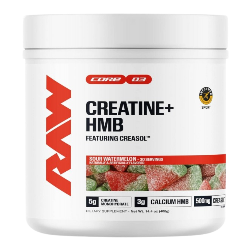Creatine + HMB | RAW Nutrition | 30 Servicios