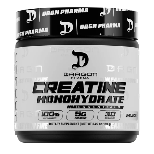 Creatina Monohidratada Dragon Pharma | 300 g 60 Servs | Sin Sabor