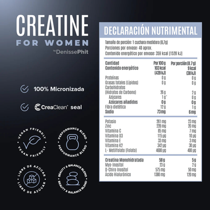 Creatina For Women Birdman 40 Servs