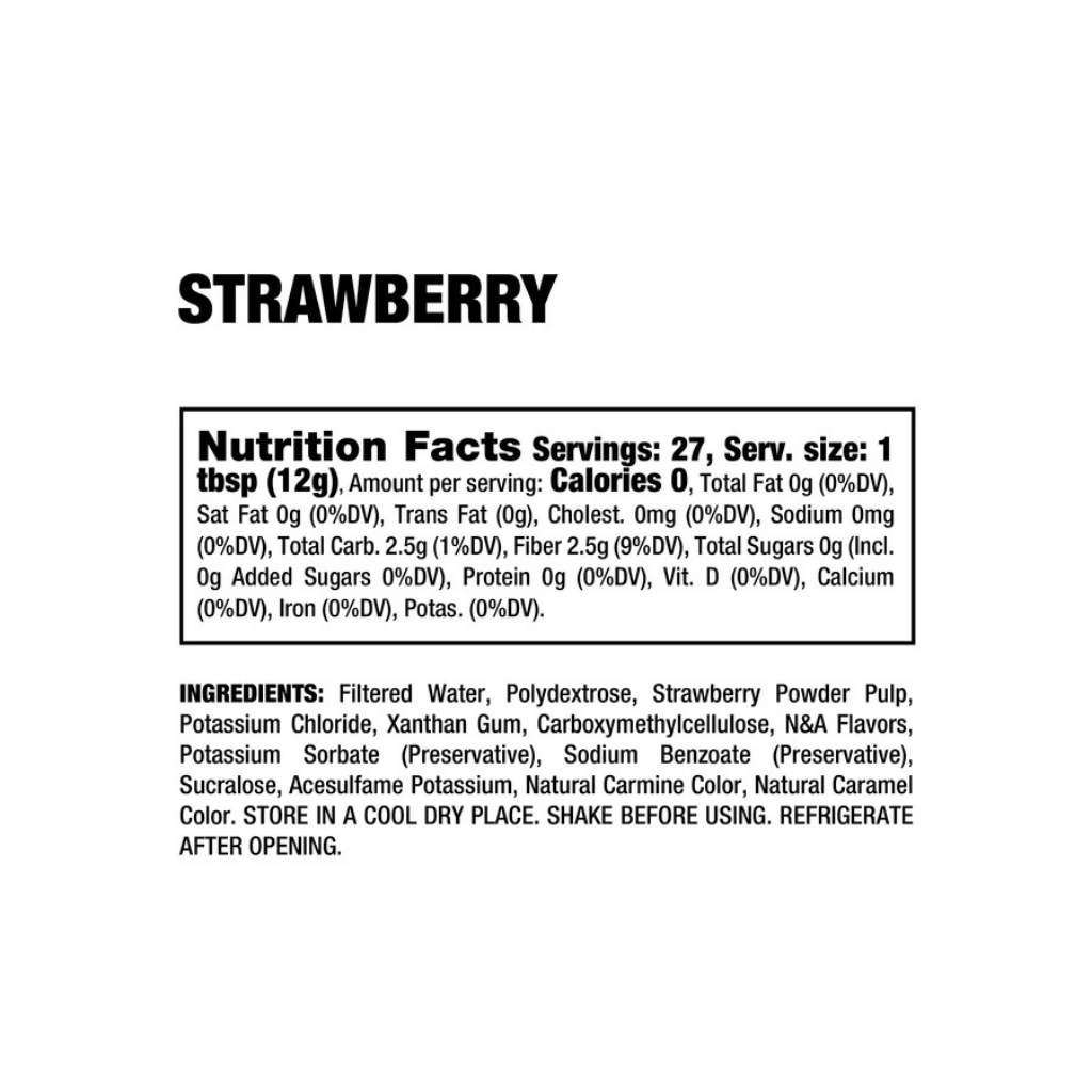 Dragon Dips Strawberry Syrup | Dragon Pharma