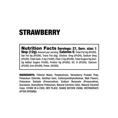 Dragon Dips Strawberry Syrup | Dragon Pharma
