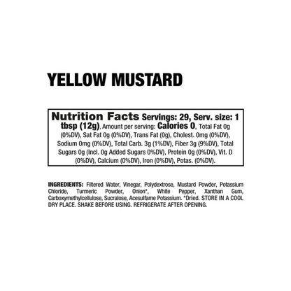 Dragon Dips Yellow Mustard | Dragon Pharma