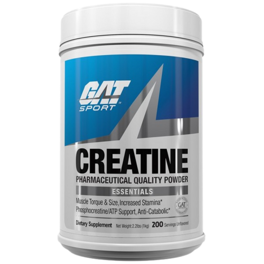 Creatina Monohidratada | GAT Sport | 1 kg | 200 Servicios