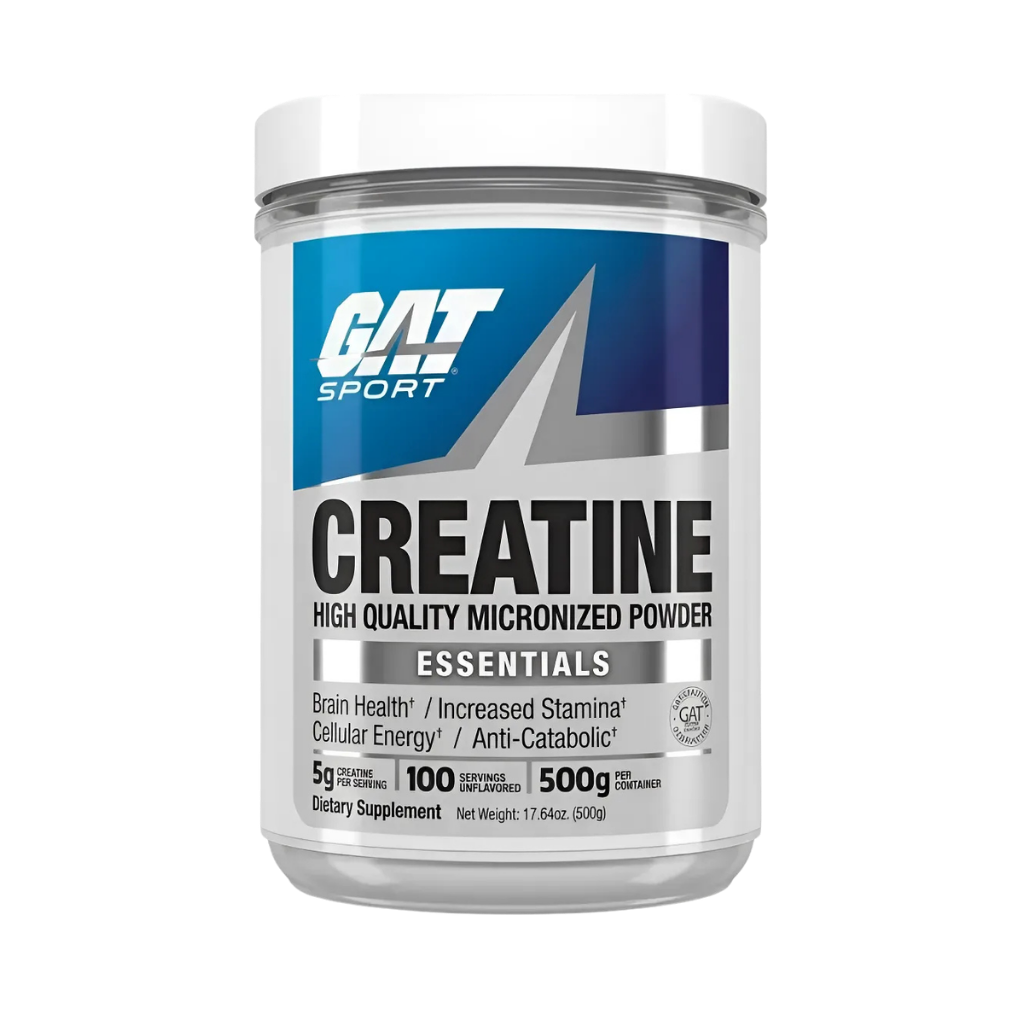 Creatina Monohidratada | GAT Sport | 500 g | 100 Servicios