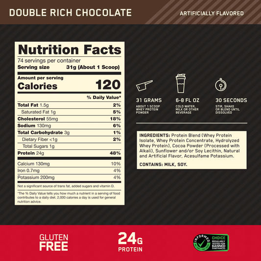 Gold Standard 100% Whey | 5 lb | Optimum Nutrition
