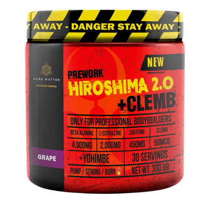 Hiroshima 2.0 | Pre-entrenamiento en Polvo | 30 Servicios