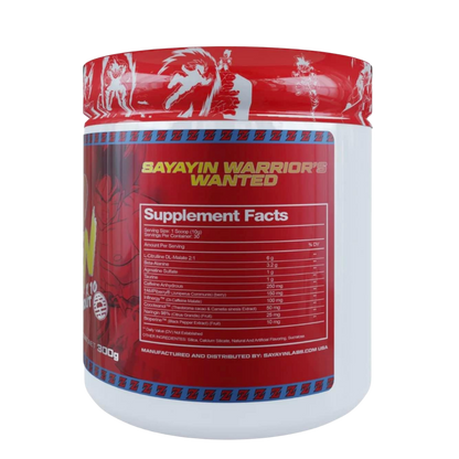 Kaioken X10 Red Pre-Workout | Sayayin Labs | 30 Servicios