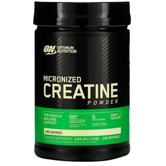 Creatina Monohidratada | Optimum Nutrition | 1.2 kg | 240 Servicios