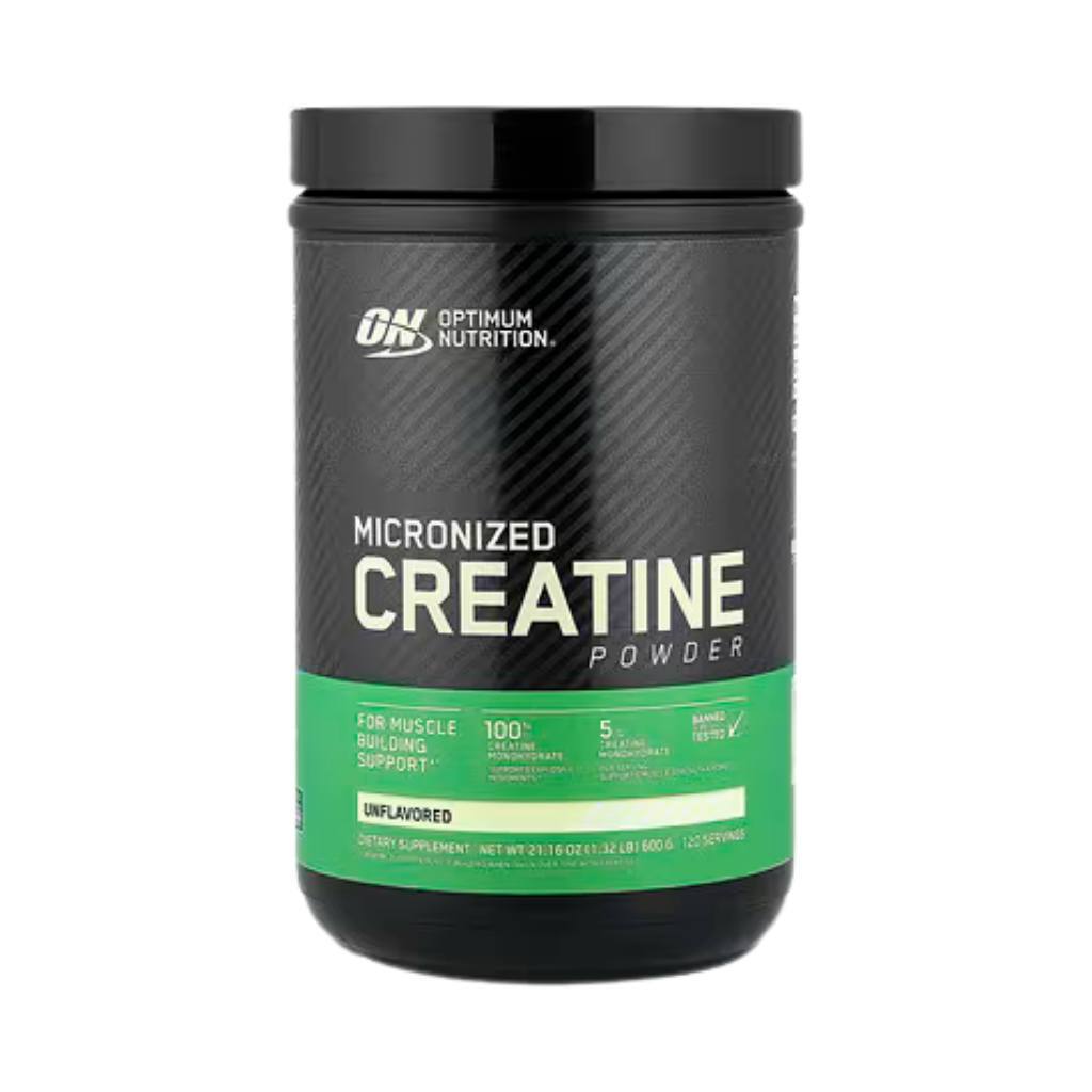 Creatina Monohidratada | Optimum Nutrition | 600 g | 120 Servicios