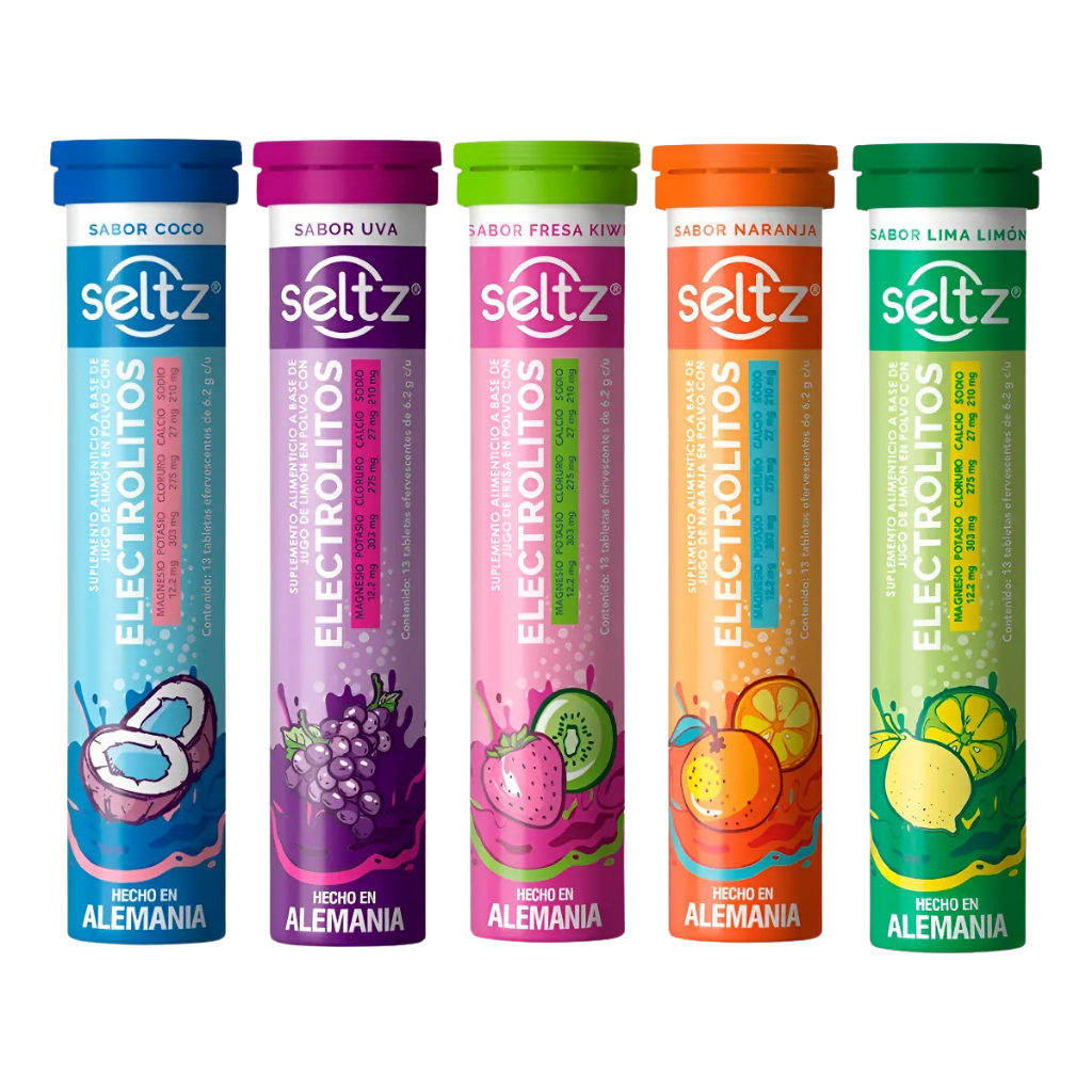 Electrolitos Efervescentes | 13 Tabletas | Seltz