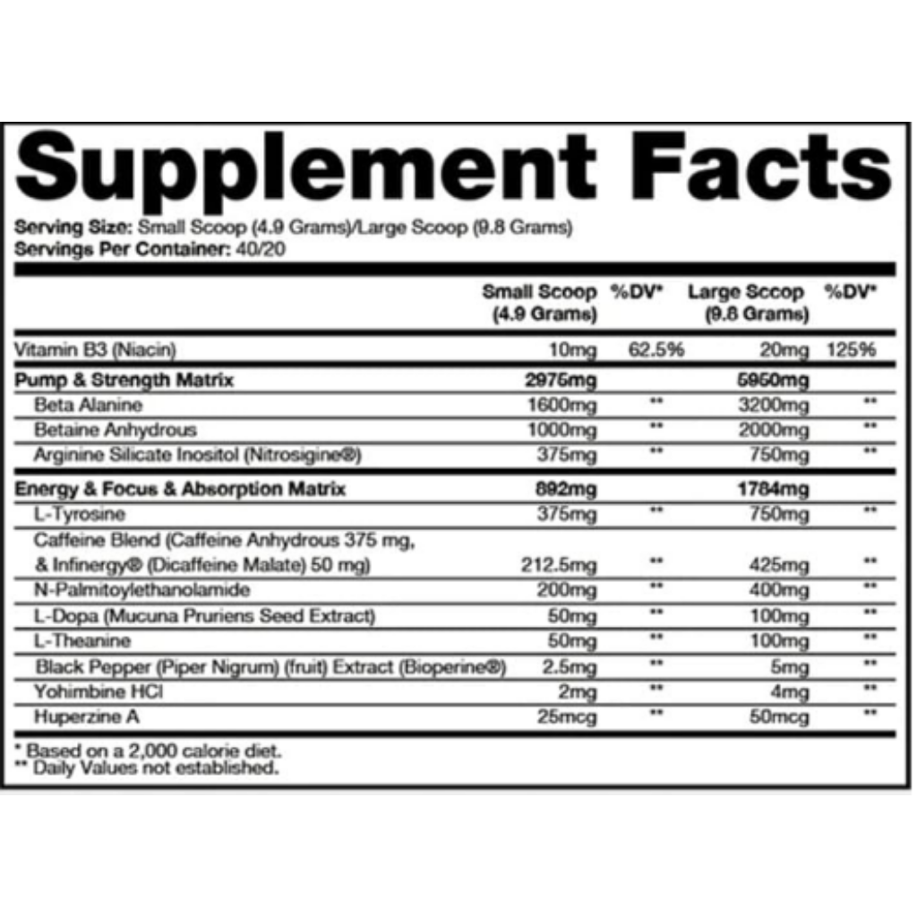 Thuper Thavage | 40 Servicios | RAW Nutrition
